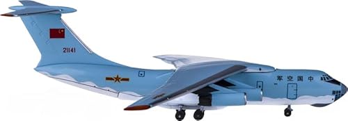 FloZ AeroClassics für PLAAF für Ilyushin Il-76 21141 1:400 Flugzeug vormontiertes Modell von FloZ