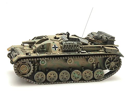FloZ Artitec WWII Stug III Version C/D Camouflage Maßstab 1:87 Fertigmodell Panzer (387.324) von FloZ