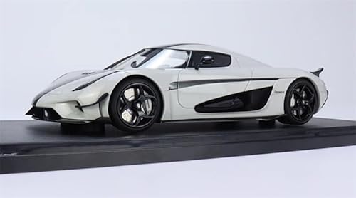 FloZ Für GT Spirit für Koenigsegg für REGERA Limited Edition Hellgrau 1:18 Auto vorgebaut Modell von FloZ