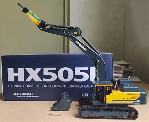 FloZ Für Hyundai HX505L Kettenbagger + gerader Hammer 1/43 LKW vormontiertes Modell FloZ Für Hyundai HX505L Kettenbagger + gerader Hammer 1/43 LKW vormontiertes Modell von FloZ