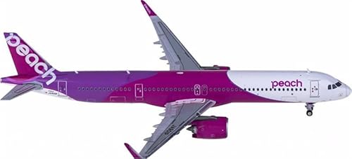 FloZ Für JC Wings für Peach für Airbus A321neo JA901P 1:400 Flugzeug vorgebautes Modell von FloZ