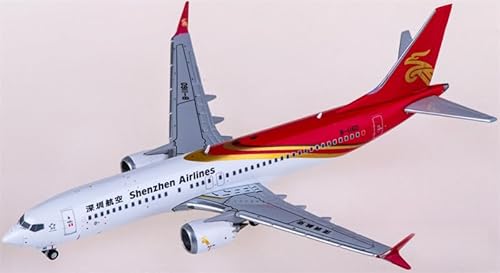FloZ Für JC Wings für Shenzhen Airlines für Boeing 737 MAX 8 B-1160 1:400 Flugzeug vorgebautes Modell von FloZ
