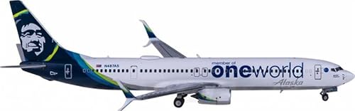 FloZ Für NG-Modelle für Alaska Airlines für Boeing 737-900ER N487AS Mitglied von oneworld 1:400 Flugzeug vorgebautes Modell FloZ Für NG-Modelle für Alaska Airlines für Boeing 737-900ER N487AS Mitglied von oneworld 1:400 Flugzeug vorgebautes Modell von FloZ