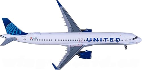 FloZ Für NG-Modelle für United Airlines für Airbus A321neo N44501 1:400 Flugzeug vorgebautes Modell von FloZ