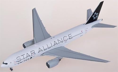 FloZ Für NG-Modelle für United Airlines für Boeing 777-200ER N794UA Star Alliance 1:400 Flugzeug vorgebautes Modell von FloZ