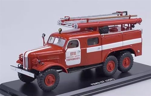 FloZ Für StartScaleModels UdSSR Feuerwehrfahrzeug Chassis 3-27 (157) für Dzerzhinsky Collective Farm 1:43 Truck Vorgebautes Modell von FloZ