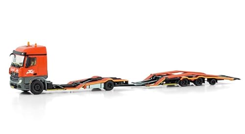 FloZ Für WSI Mercedes Benz für ACTROS MP4 2.300MM Stream Space 4X2 Truck Transporter für Kombi für De Rooy 1:50 Truck vormontiertes Modell von FloZ