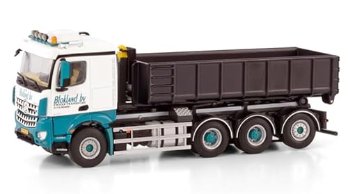 FloZ Für WSI Mercedes Benz für AROCS MP4 2.300 mm Classic Space 8X4 RIGED Truck mit Hooklift-System 8X4 + Hooklift 15M3 Container für Blokland 1:50 Truck vorgebautes Modell FloZ Für WSI Mercedes Benz für AROCS MP4 2.300 mm Classic Space 8X4 RIGED Truck mit Hooklift-System 8X4 + Hooklift 15M3 Container für Blokland 1:50 Truck vorgebautes Modell von FloZ