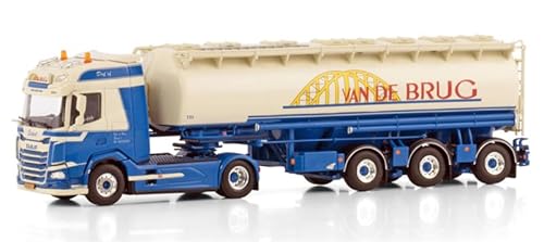 FloZ Für WSI für DAF für XF SH mit Himmelslichtern 4X2 ANIMALFEED Bulk-Anhänger – 3 Achsen für Van de Brug Elspeet 1:50 Truck vormontiertes Modell FloZ Für WSI für DAF für XF SH mit Himmelslichtern 4X2 ANIMALFEED Bulk-Anhänger – 3 Achsen für Van de Brug Elspeet 1:50 Truck vormontiertes Modell von FloZ