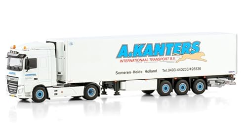 FloZ Für WSI für DAF für XF Space CAB MY2017 4X2 Reefer Trailer - 3 Achsen für A. Kanters Transport 1:50 Truck vormontiertes Modell FloZ Für WSI für DAF für XF Space CAB MY2017 4X2 Reefer Trailer - 3 Achsen für A. Kanters Transport 1:50 Truck vormontiertes Modell von FloZ