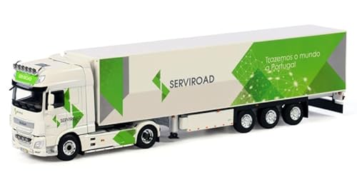 FloZ Für WSI für DAF für XF Super Space CAB 4x2 Reefer Trailer - 3 Achsen für Serviroad 1:50 Truck vorgebautes Modell FloZ Für WSI für DAF für XF Super Space CAB 4x2 Reefer Trailer - 3 Achsen für Serviroad 1:50 Truck vorgebautes Modell von FloZ