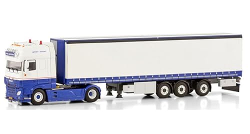 FloZ Für WSI für DAF für XF Super Space CAB MY2017 4X2 CURTAINSIDE Trailer - 3 Achsen für VDB Lunteren 1:50 Truck vormontiertes Modell FloZ Für WSI für DAF für XF Super Space CAB MY2017 4X2 CURTAINSIDE Trailer - 3 Achsen für VDB Lunteren 1:50 Truck vormontiertes Modell von FloZ