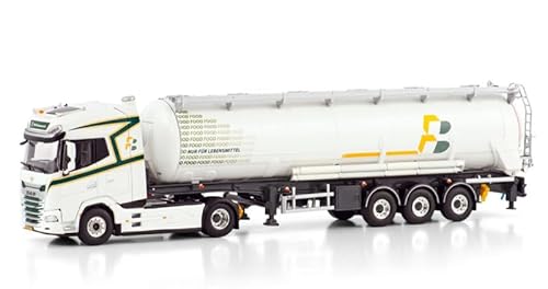 FloZ Für WSI für DAF für XG+ 4X2 Kipper Bulk Trailer – 3-Achse für HB Bulktransport 1:50 Truck vorgebautes Modell von FloZ