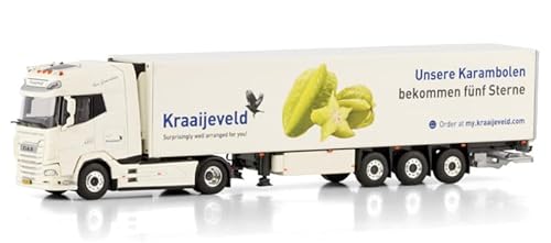 FloZ Für WSI für DAF für XG+ 4X2 Kühlanhänger - 3 Achsen für Kraaijeveld 1:50 LKW vorgebautes Modell von FloZ