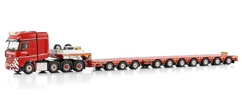 FloZ Für WSI für Mercedes für Benz für ACTROS MP5 SLT GIGA Space 8X4 MANOOVR - 3+7 Achse für Nooteboom für Red Line 1:50 Truck vorgebautes Modell FloZ Für WSI für Mercedes für Benz für ACTROS MP5 SLT GIGA Space 8X4 MANOOVR - 3+7 Achse für Nooteboom für Red Line 1:50 Truck vorgebautes Modell von FloZ