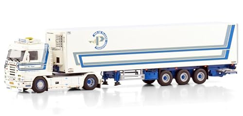 FloZ Für WSI für Scania 3er Serie für Streamline 4X2 Reefer Trailer - 3 Achsen für Van de Plasse 1:50 LKW vorgebautes Modell von FloZ