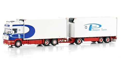 FloZ Für WSI für Scania R4 für Topline RIGED Reefer Truck 6X2 TAG AXLE RIGED Reefer Deichsel Drehteller Anhänger – 3 Achsen für Marcel Post 1:50 Truck vormontiertes Modell FloZ Für WSI für Scania R4 für Topline RIGED Reefer Truck 6X2 TAG AXLE RIGED Reefer Deichsel Drehteller Anhänger – 3 Achsen für Marcel Post 1:50 Truck vormontiertes Modell von FloZ