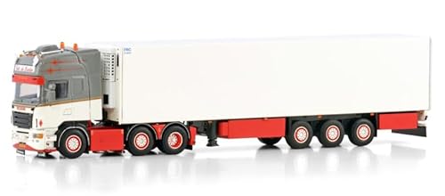 FloZ Für WSI für Scania R5 für Topline 6X2 Twin Steer Reefer Trailer - 3 Achsen für De Kraker 1:50 Truck vormontiertes Modell FloZ Für WSI für Scania R5 für Topline 6X2 Twin Steer Reefer Trailer - 3 Achsen für De Kraker 1:50 Truck vormontiertes Modell von FloZ