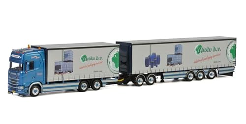 FloZ Für WSI für Scania S für Highline CS20H 6x2 TAG Achse Vorhang LZV für Kombi für Tholu 1:50 Truck vormontiertes Modell von FloZ