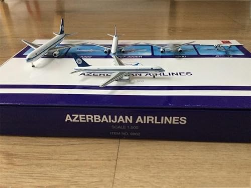 FloZ Hogan für Azerbaijan Airlines, 5-teiliges Set ATR-72, A319, A320, 757-200, 767-300ER 1:500 Flugzeugmodell, vormontiertes Modell von FloZ