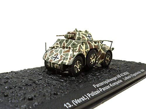 FloZ Panzer AB 43 203(i) 13(Verst.) Polizei-Panzer-Kompanie Laibach 1/72 Modell TANK von FloZ