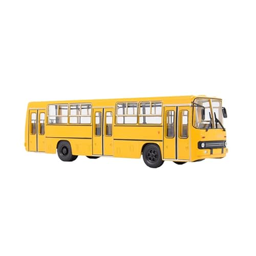 Sowjetischer Bus UdSSR Ungarischer IKARUS-260 Bus Gelb Typ B 1/43 ABS Truck Vorgebautes Modell von FloZ