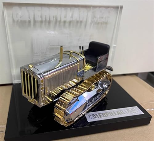 FloZ for Caterpillar for Twenty Tracked Tractor with Chrome and Gold Plating - 100th Anniversary Edition Limited Edition 1:16 Truck Pre-Built Model von FloZ