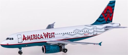 FloZ für AeroClassics for America West Airlines für Airbus A319 N833AW 1:400 Flugzeug vorgebautes Modell von FloZ