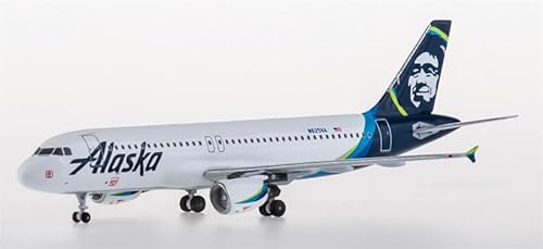 FloZ für AeroClassics für Alaska Airlines für Airbus A320 N625VA 1:400 Flugzeug vorgebautes Modell von FloZ