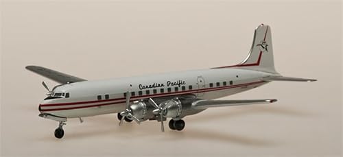 FloZ für AeroClassics für Canadian Pacific für Douglas DC-6 CF-CUS 1:400 Flugzeug vorgebautes Modell von FloZ