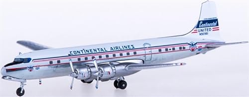 FloZ für AeroClassics für Continental Airlines für Douglas DC-6 N90961 1:400 Flugzeug vorgebautes Modell von FloZ