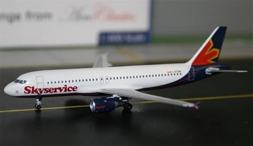 FloZ für AeroClassics für Skyservice Airlines für Airbus A320 C-GTDB 1:400 Flugzeug vorgebautes Modell von FloZ