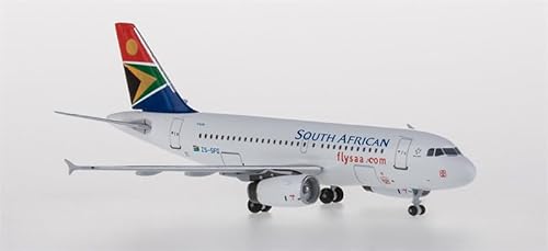 FloZ für AeroClassics für Südafrikaner für Airbus A319 ZS-SFG 1:400 Flugzeug vorgebautes Modell von FloZ