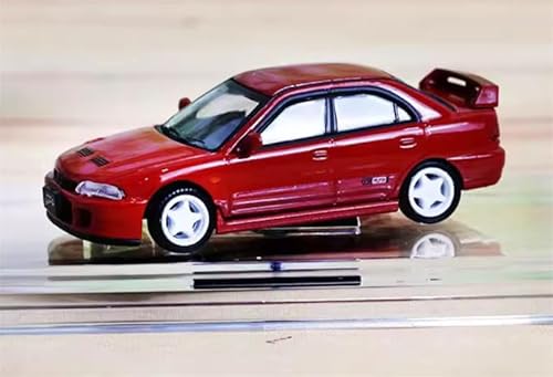FloZ für BM Creations für Mitsubishi für Lancer für EVO II Linkslenker Rot 1:64 Auto Vorbaumodell von FloZ