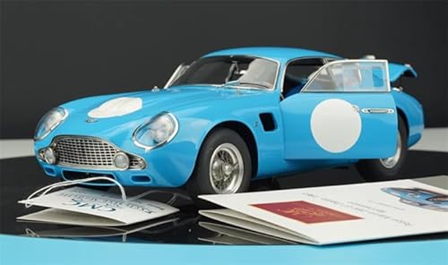 FloZ für CMC für Aston für Martin für DB4 für GT 1961 Rennversion Limited Edition Blau 1:18 Auto Vorgebautes Modell von FloZ