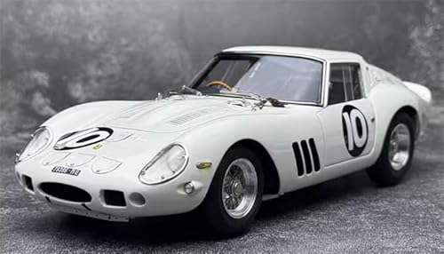 FloZ für CMC für Ferrari für 250 für GTO für Tourist für Trophy 1962 (RHD) Hill #10 Limited Edition Off-White 1:18 Auto vorgebaut Modell von FloZ