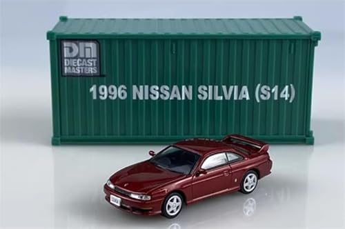 FloZ für Caterpillar für Nissan für Silvia für S14 Rot Linkslenker 1:64 Auto Vorbaumodell FloZ für Caterpillar für Nissan für Silvia für S14 Rot Linkslenker 1:64 Auto Vorbaumodell von FloZ