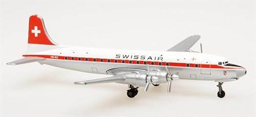 FloZ für Herpa für Swissair für Douglas DC-6B HB-IBZ 1:500 Flugzeug vorgebautes Modell von FloZ