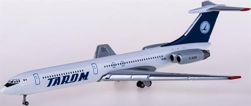FloZ für Herpa für Tarom für Ilyushin IL-62M YR-IRE 1:500 Flugzeug vorgebautes Modell von FloZ
