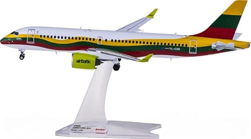 FloZ für Herpa für airBaltic für Airbus A220-300 YL-CSK 1:200 Flugzeug vorgebautes Modell von FloZ