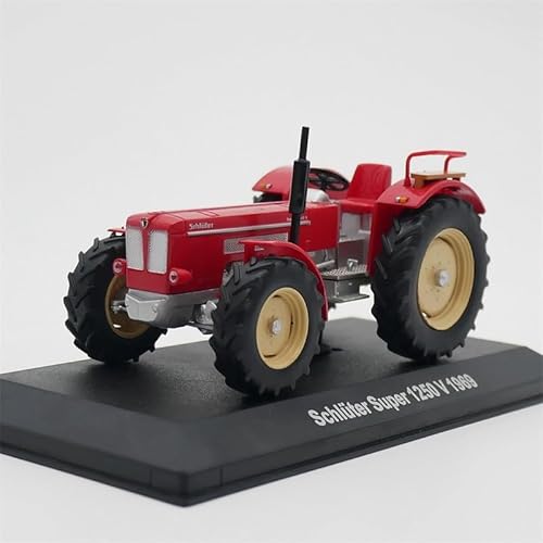FloZ für IXO für Schluter für Super 1250 V 1969 Rosenrot Traktor 1:43 LKW Vormontiertes Modell von FloZ