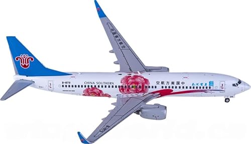 FloZ für JC Wings für China Southern für Boeing 737-800 B-1979 1:400 Flugzeug vorgebautes Modell von FloZ