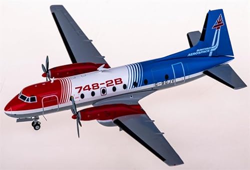 FloZ für JC Wings für Hawker für Siddeley HS 748 G-BGJV 1:200 Flugzeug vorgebautes Modell von FloZ