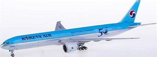 FloZ für JC Wings für Korean Air für Boeing 777-300ER HL8008 50 Jahre 1:400 Flugzeug vorgebautes Modell von FloZ