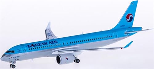 FloZ für JC Wings für Korean Air für Bombardier CS300 HL7201 1:400 Flugzeug vorgebautes Modell von FloZ