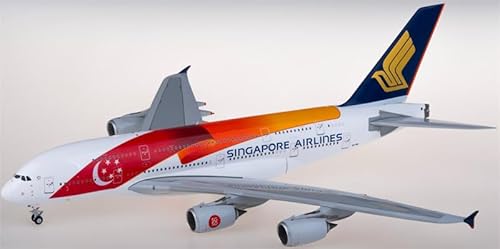 FloZ für JC Wings für Singapore Airlines für Airbus A380 9V-SKJ 1:200 Flugzeug vorgebautes Modell von FloZ