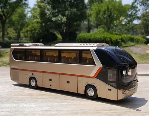 FloZ für King Long Longwei für XMQ6129Y5 Bus Champagne Gold 1:38 Truck Vorgebautes Modell von FloZ