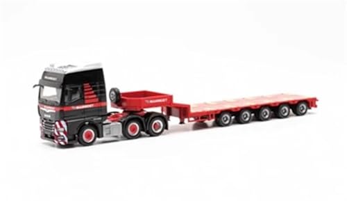 FloZ für Mammoet for Man für TGX 3-Achsen Low Plate Trailer 1:87 Truck Vorbaumodell von FloZ