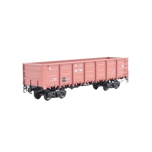 FloZ für Modimio Sowjetische Eisenbahn Erz Kohle Güterverkehr Offener Wagon für GONDOLA-12-119 Special Edition 1:87 LKW Vorgebautes Modell von FloZ
