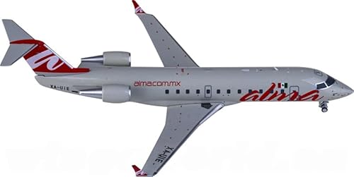 FloZ für NG-Modelle für ALMA de Mexico für Bombardier CRJ200ER XA-UIE 1:200 Flugzeug vorgebautes Modell FloZ für NG-Modelle für ALMA de Mexico für Bombardier CRJ200ER XA-UIE 1:200 Flugzeug vorgebautes Modell von FloZ